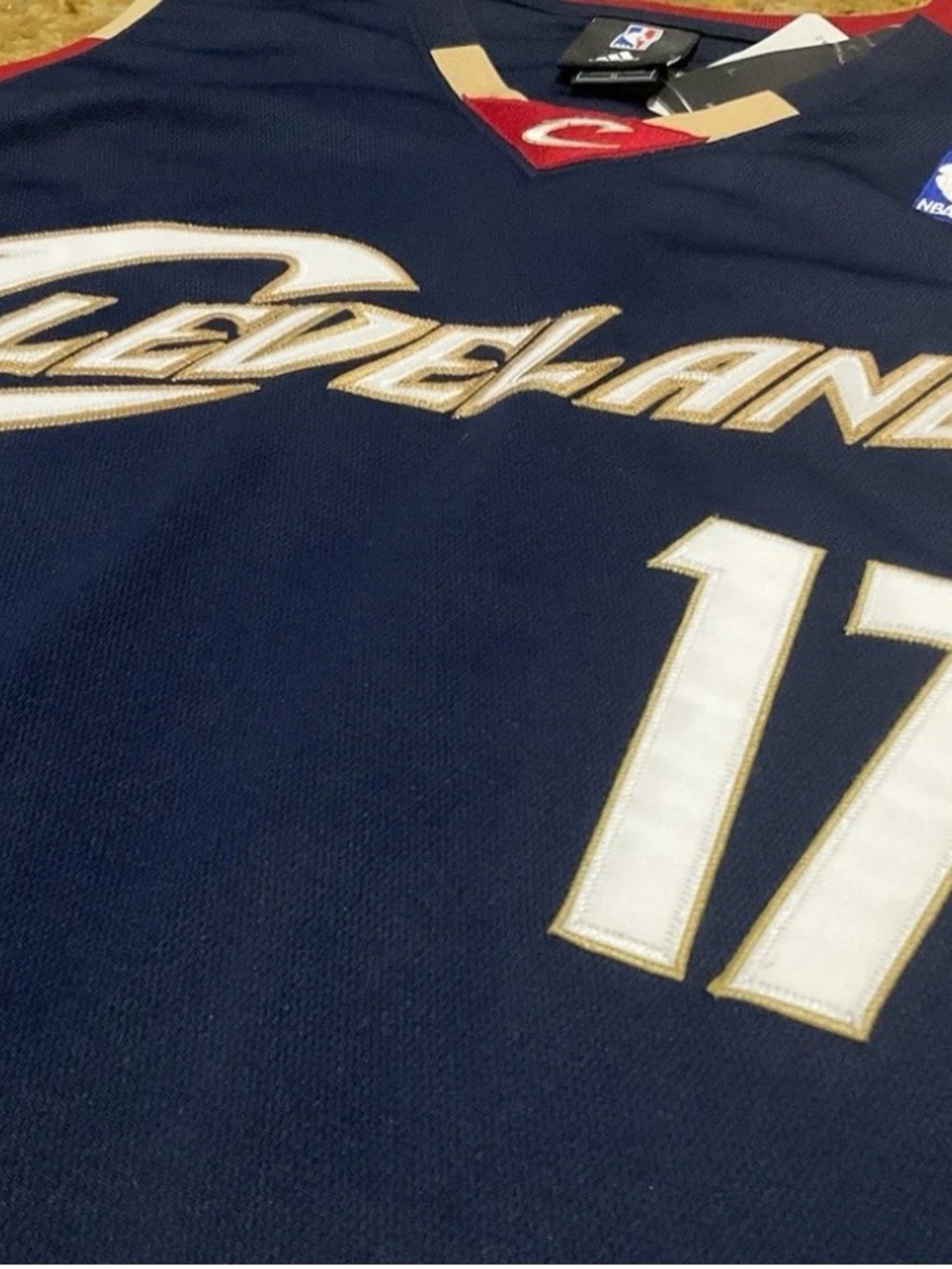 Cleveland Cavaliers Navy #17 NBA Jersey